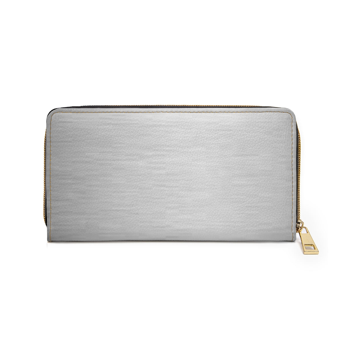 Dashing Silver Zipper Wallet