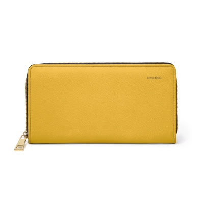 Dashing Yellow Zipper Wallet